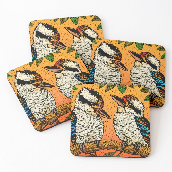 Item preview, Two Kookaburras designed and sold by printsisters.