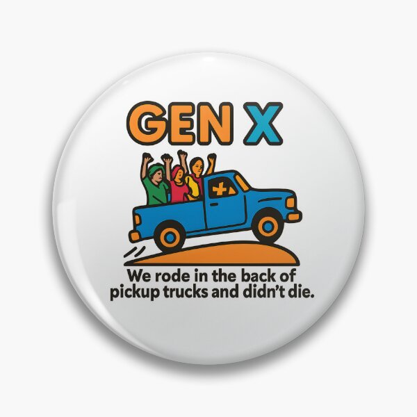 Item preview, Generación X - Viajamos en la parte trasera de camionetas y no morimos. designed and sold by Dan Farsaci.