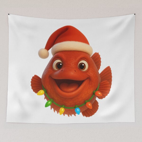 Item preview, Christmas Cubera Snapper designed and sold by Sillytoe.