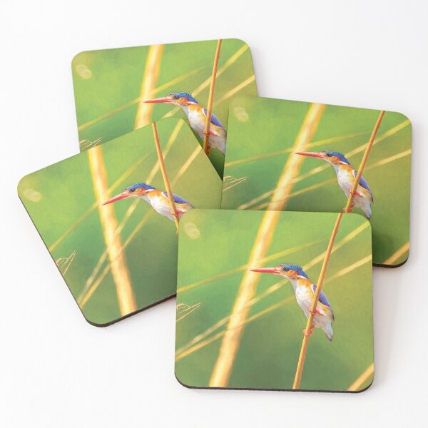 Item preview, Malachite Kingfisher designed and sold by Kay Brewer.