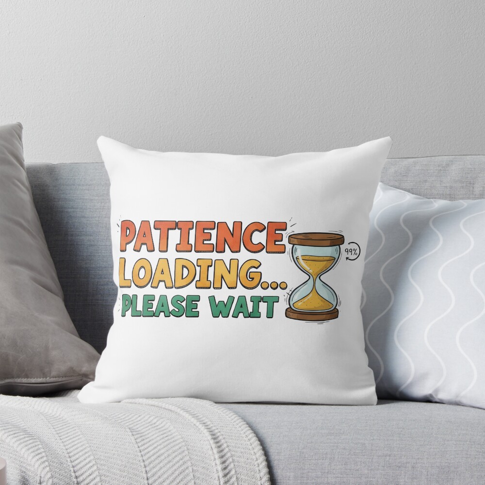 Item preview, Throw Pillow designed and sold by TextMood.