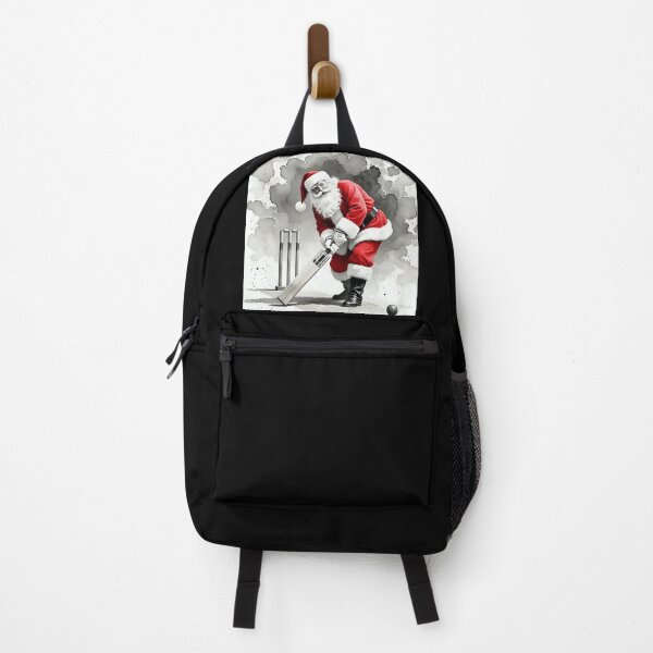 Item preview, Santa playing cricket.   designed and sold by Nomad-Maynard.