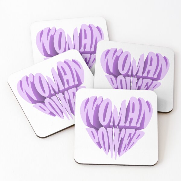 Item preview, Feminine Power in 3D Typography designed and sold by ArtYuly.
