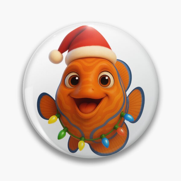 Item preview, Christmas Discus Fish designed and sold by Sillytoe.