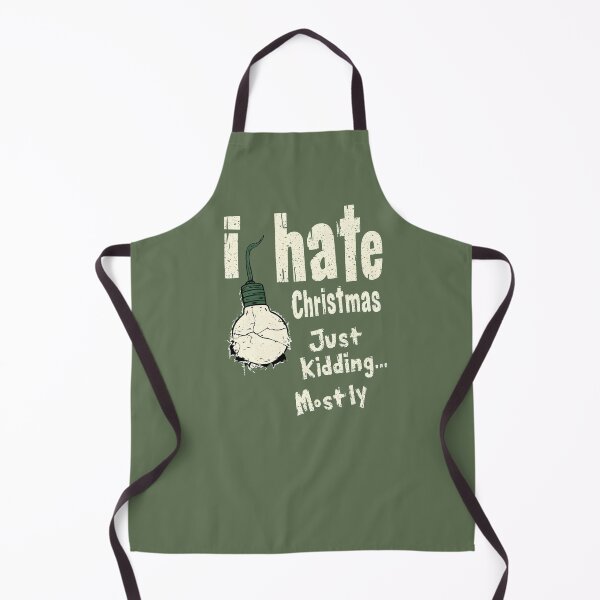 Item preview, I Hate Christmas Just Kidding... Mostly, Grunge Style designed and sold by DoceVaga.