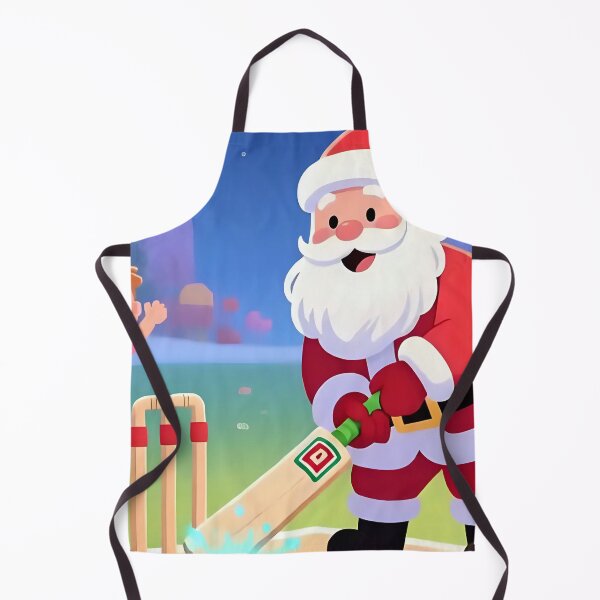 Item preview, Santa playing cricket. designed and sold by Nomad-Maynard.