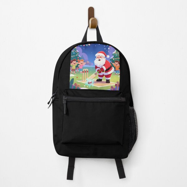 Item preview, Santa playing cricket.   designed and sold by Nomad-Maynard.