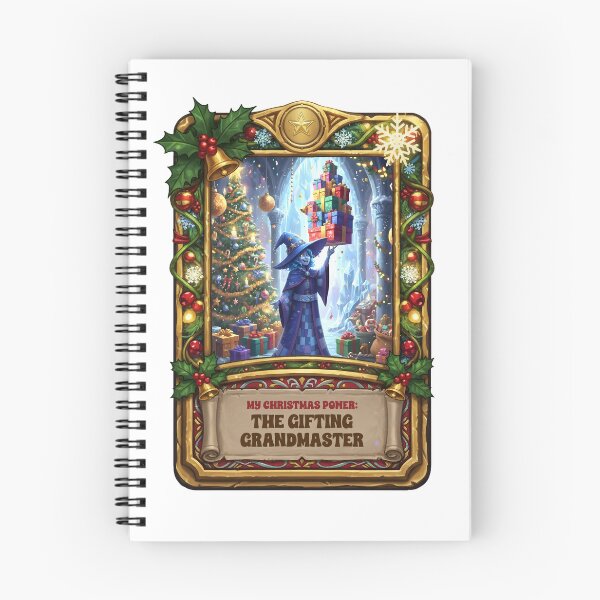 Item preview, My Christmas Power: The Gifting Grandmaster designed and sold by LinaValearte.