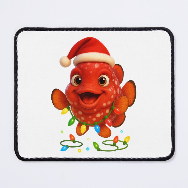 Item preview, Christmas Flowerhorn Fish designed and sold by Sillytoe.