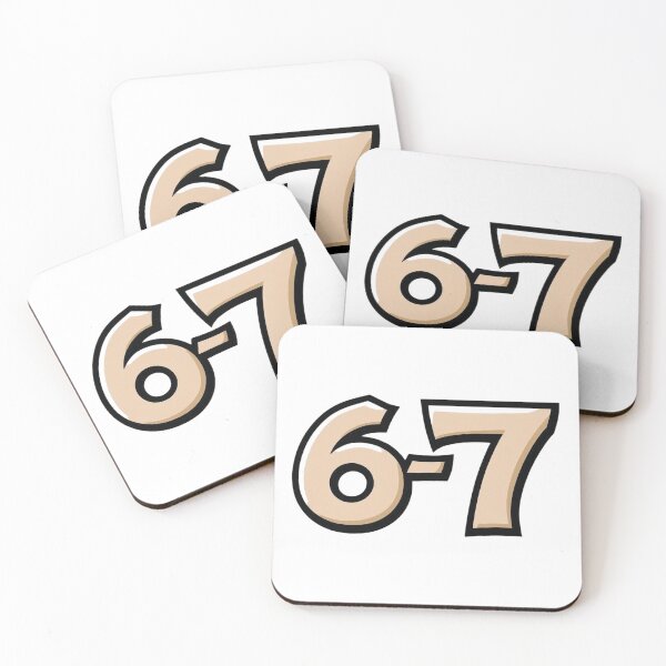 Item preview, 6 7 Six Seven 3D Typography designed and sold by WHITE FLAME PRINTS.