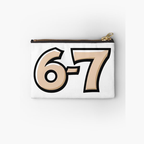 Item preview, 6 7 Six Seven 3D Typography designed and sold by WHITE FLAME PRINTS.