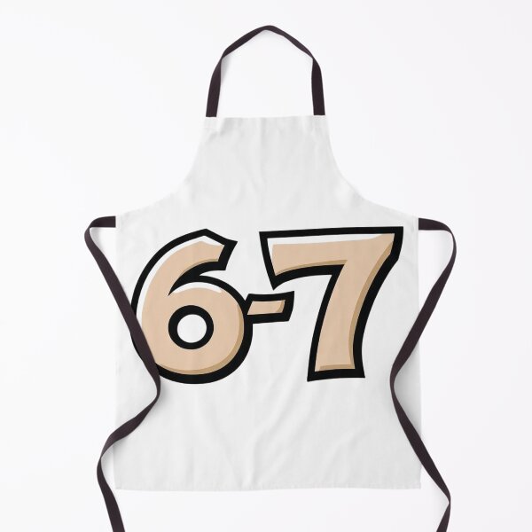 Item preview, 6 7 Six Seven 3D Typography designed and sold by WHITE FLAME PRINTS.