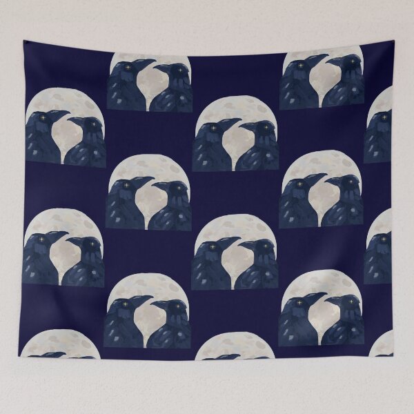 Item preview, Crows and the Moon designed and sold by chimichangas_9.
