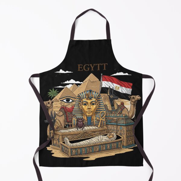 Item preview, Une collection de symboles de l'Égypte antique : les pyramides, le masque de Toutankhamon et l'Œil d'Horus. designed and sold by thechoice1.