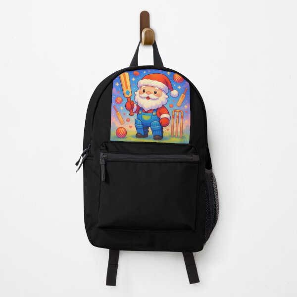 Item preview, Santa playing cricket.   designed and sold by Nomad-Maynard.