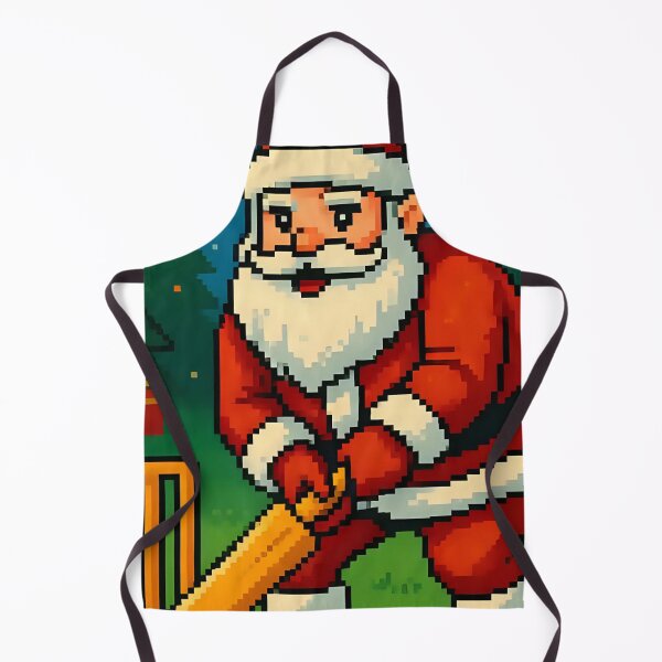 Item preview, Santa playing cricket. designed and sold by Nomad-Maynard.