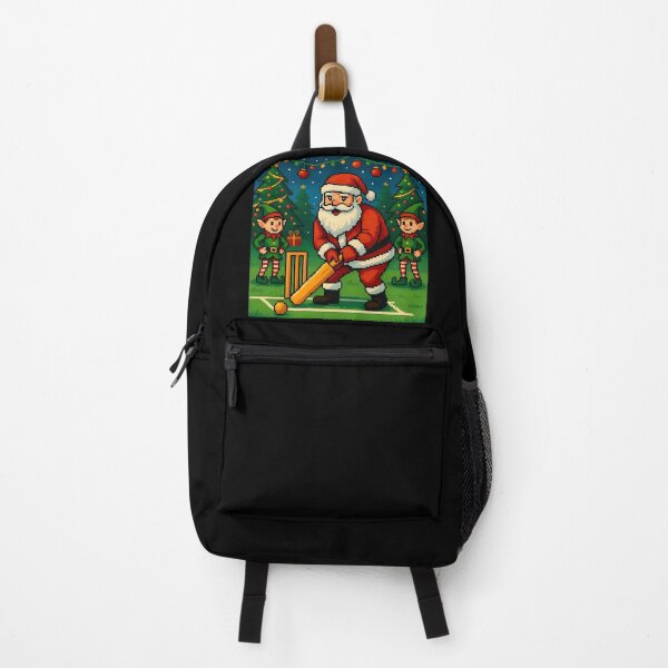 Item preview, Santa playing cricket.   designed and sold by Nomad-Maynard.