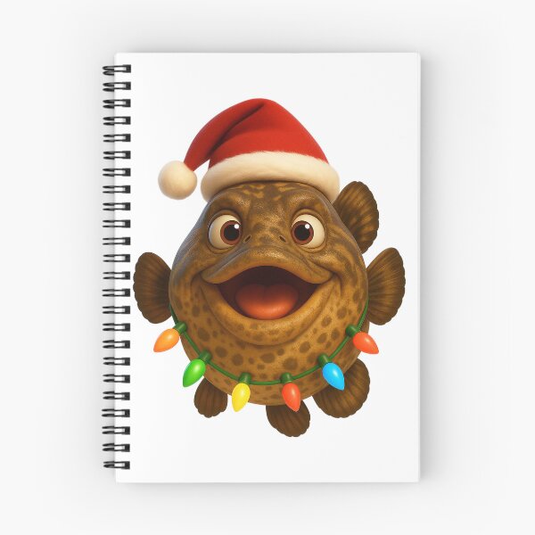 Item preview, Christmas Goliath Grouper Fish designed and sold by Sillytoe.