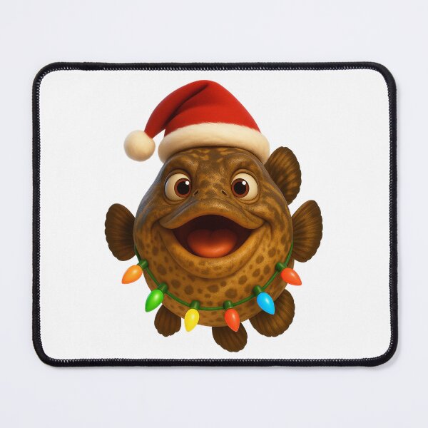 Item preview, Christmas Goliath Grouper Fish designed and sold by Sillytoe.