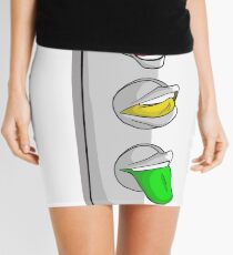 Traffic Lips Mini Skirt