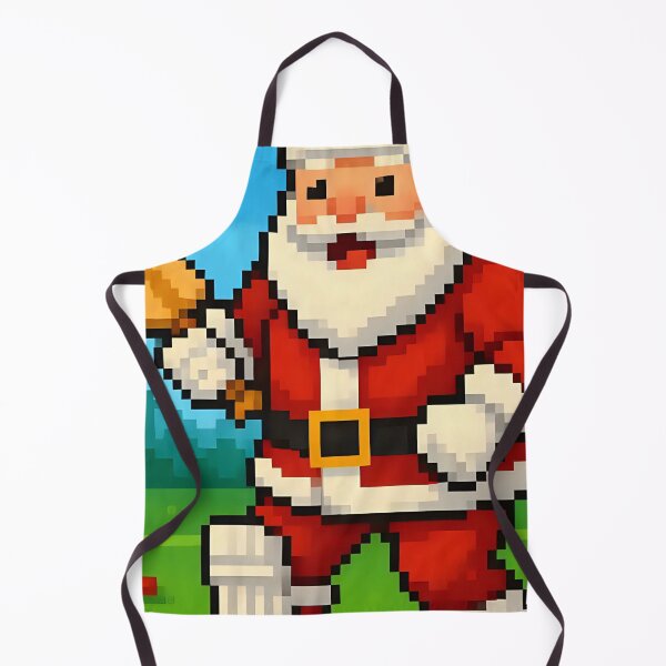 Item preview, Santa playing cricket. designed and sold by Nomad-Maynard.