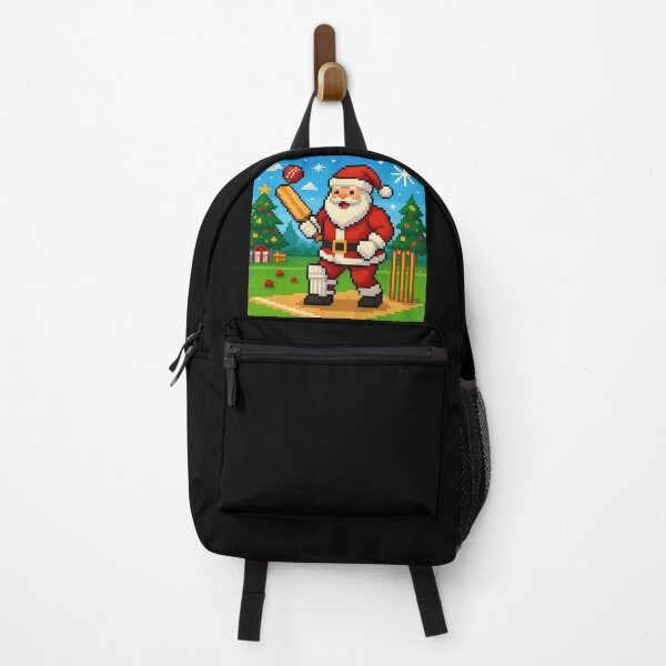 Item preview, Santa playing cricket.   designed and sold by Nomad-Maynard.