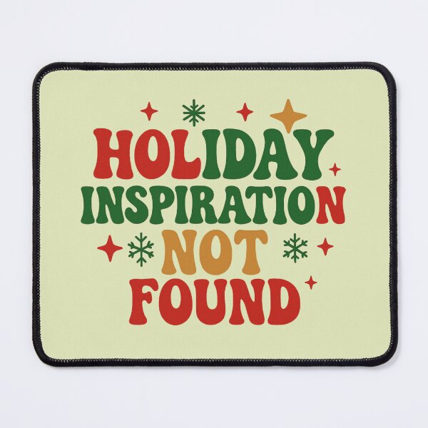 Item preview, Christmas Holiday Inspiration Not Found Design designed and sold by Meandmyshop.