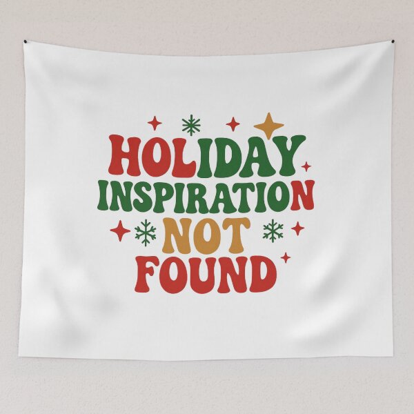 Item preview, Christmas Holiday Inspiration Not Found Design designed and sold by Meandmyshop.