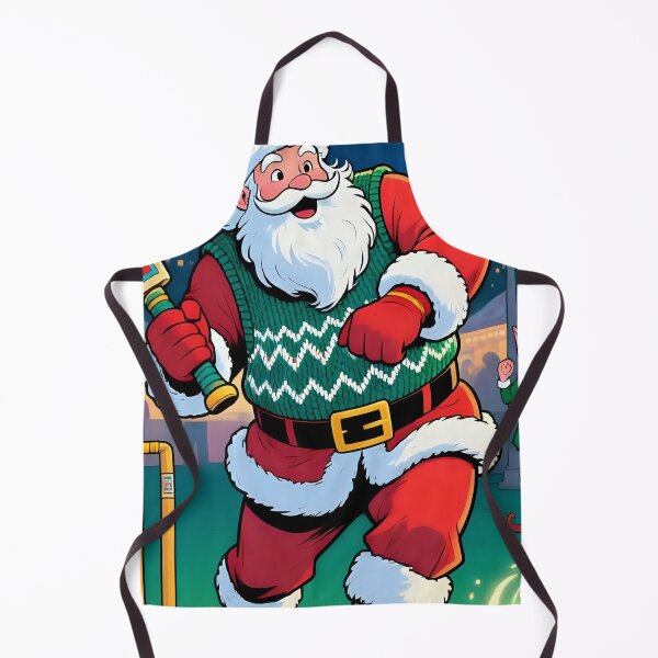 Item preview, Santa playing cricket. designed and sold by Nomad-Maynard.