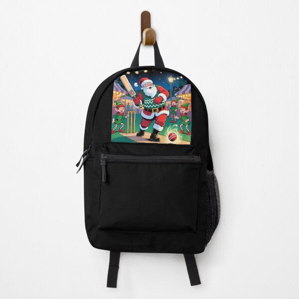 Item preview, Santa playing cricket.   designed and sold by Nomad-Maynard.