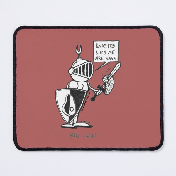 Item preview, Sir Loin: Knights Like Me Are Rare designed and sold by PumpkinPieComic.