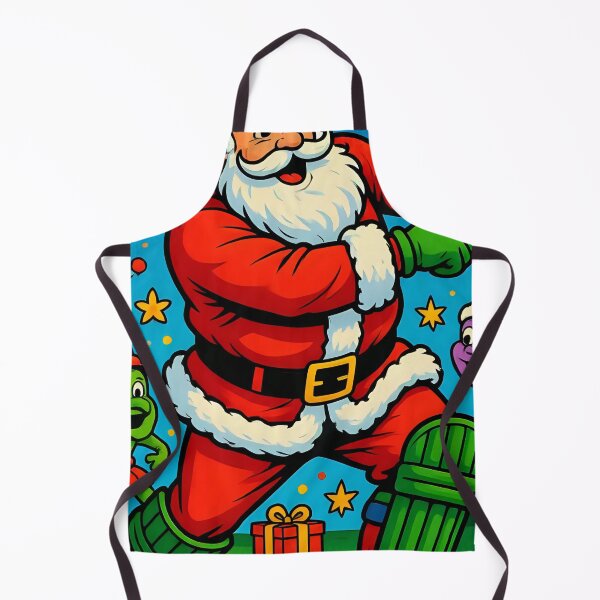 Item preview, Santa playing cricket. designed and sold by Nomad-Maynard.