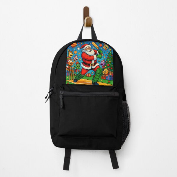Item preview, Santa playing cricket.   designed and sold by Nomad-Maynard.