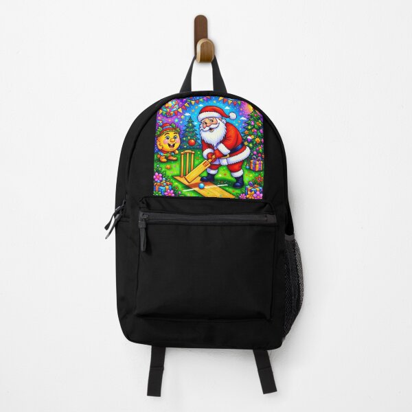 Item preview, Santa playing cricket.   designed and sold by Nomad-Maynard.
