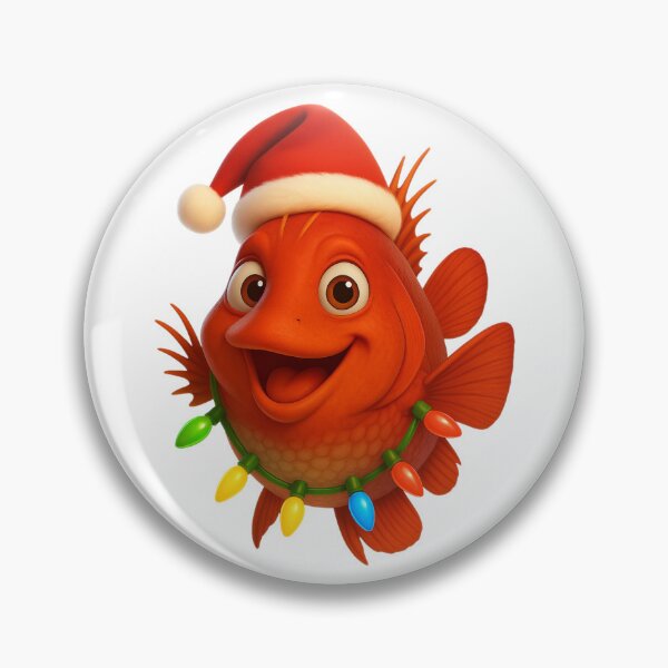 Item preview, Christmas Hogfish designed and sold by Sillytoe.