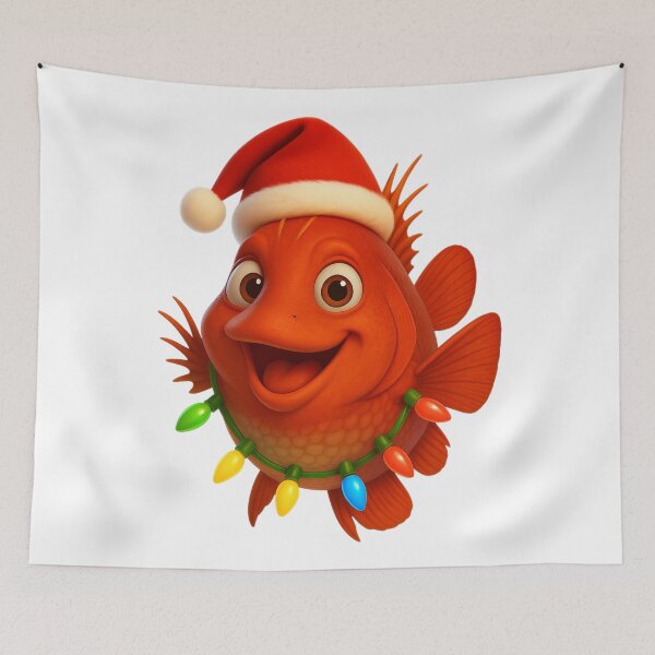 Item preview, Christmas Hogfish designed and sold by Sillytoe.
