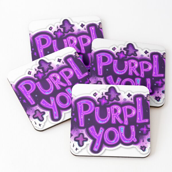 Item preview, bts i purple you  designed and sold by sticker planet 4 you.