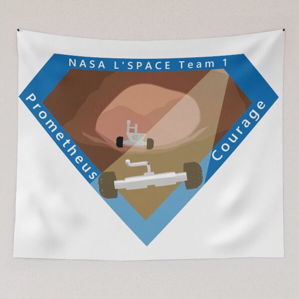 Item preview, Prometheus/Courage Mission Blue designed and sold by 1000dogs.