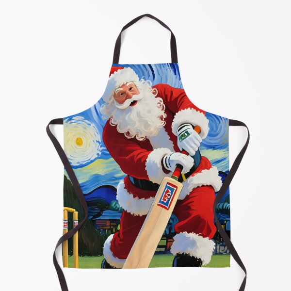 Item preview, Santa playing cricket. designed and sold by Nomad-Maynard.