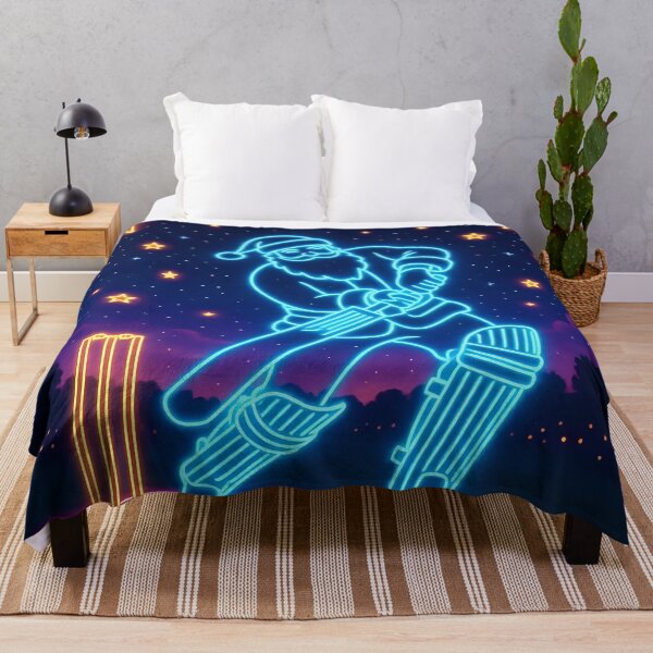 Item preview, Santa playing cricket.   designed and sold by Nomad-Maynard.