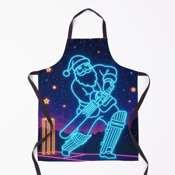 Item preview, Santa playing cricket. designed and sold by Nomad-Maynard.
