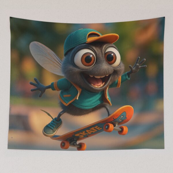 Item preview, Skater Fly designed and sold by Sillytoe.