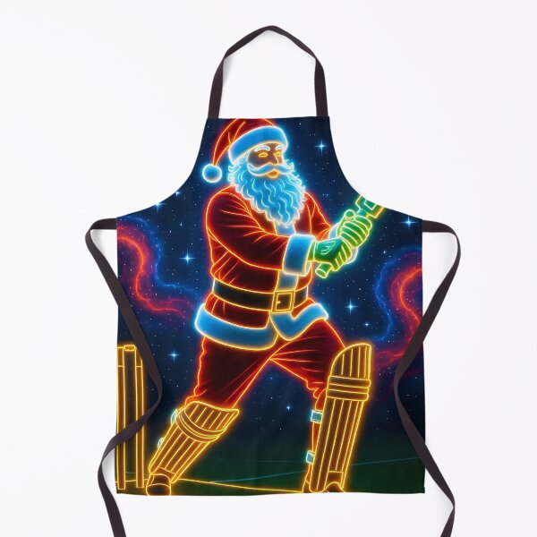 Item preview, Santa playing cricket. designed and sold by Nomad-Maynard.