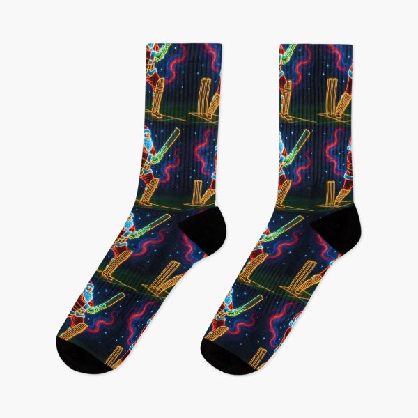 Item preview, Santa playing cricket.   designed and sold by Nomad-Maynard.