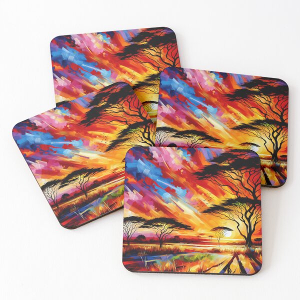 Item preview, Sunset in the Savannah designed and sold by Mara Moon.