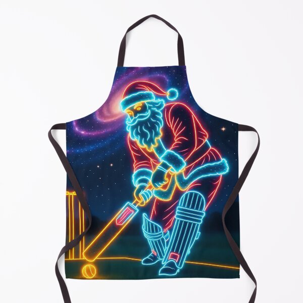 Item preview, Santa playing cricket. designed and sold by Nomad-Maynard.