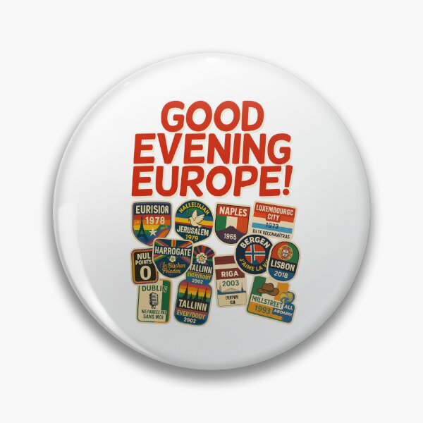 Item preview, Good Evening Europe  designed and sold by JETSETPRIDE.