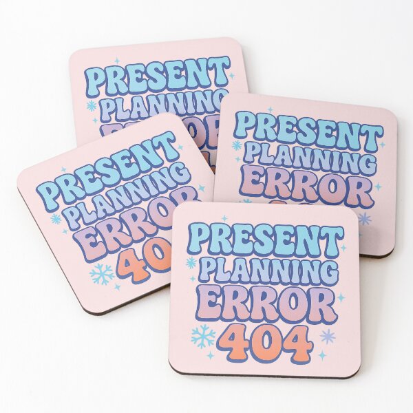 Item preview, Christmas Present Planning Error 404 Design designed and sold by Meandmyshop.