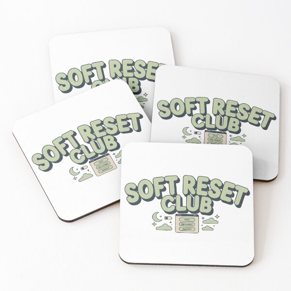 Item preview, Soft Reset Club – Pastel Digital Detox Aesthetic designed and sold by GrzeGorzoG.