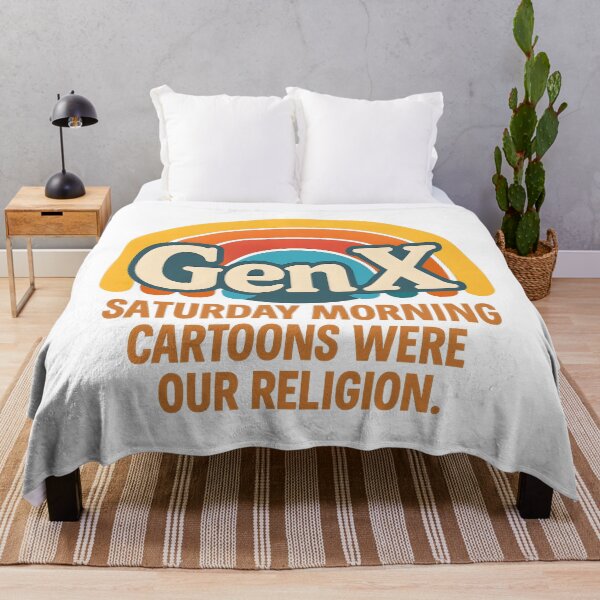Item preview, Gen X - Saturday Morning Cartoons were our Religion designed and sold by Dan Farsaci.